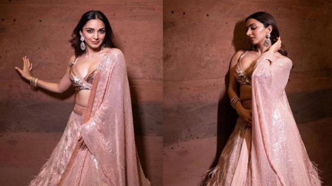 Times When Kiara Advani Slayed In Manish Malhotra Lehenga