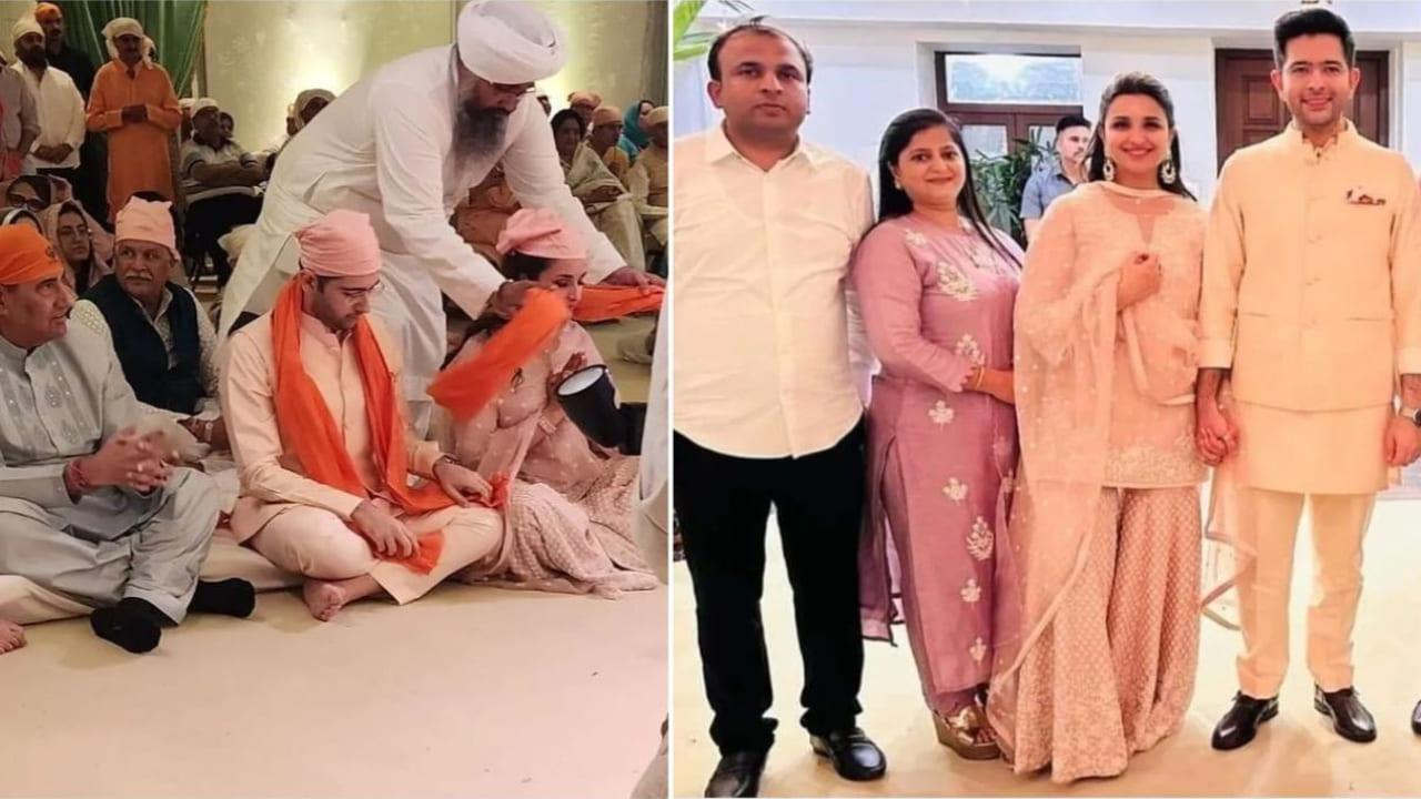 Parineeti Chopra-Raghav Chadha Wedding: Pics Of The Couple From Gurudwara  Out As Ceremonies Begin