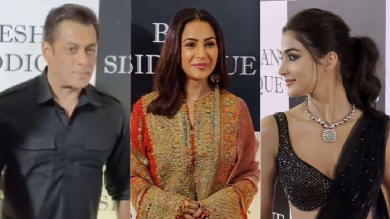 Watch! Salman Khan, Shehnaaz Gill, And More Dazzle At Baba Siddique's ...