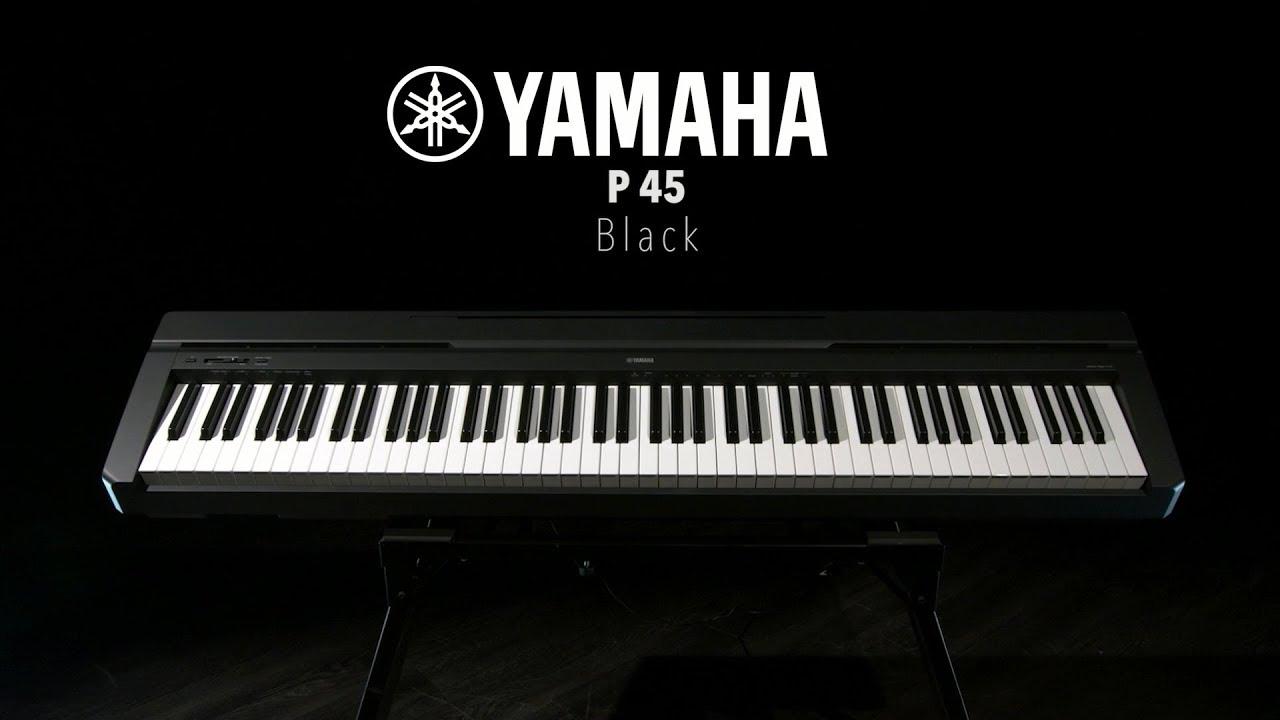 Yamaha P45 vs P45B: What's the Better Piano?